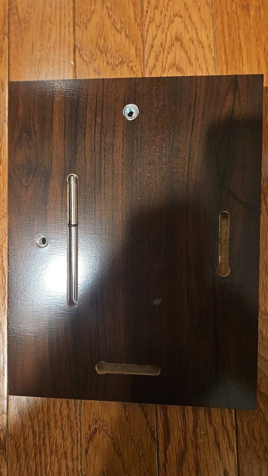 The Backrooms Authentic Carpet and Wallpaper Plaque with Certificate of Auth.