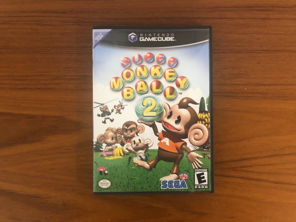 Replacement GameCube Case for Super Monkey Ball 2