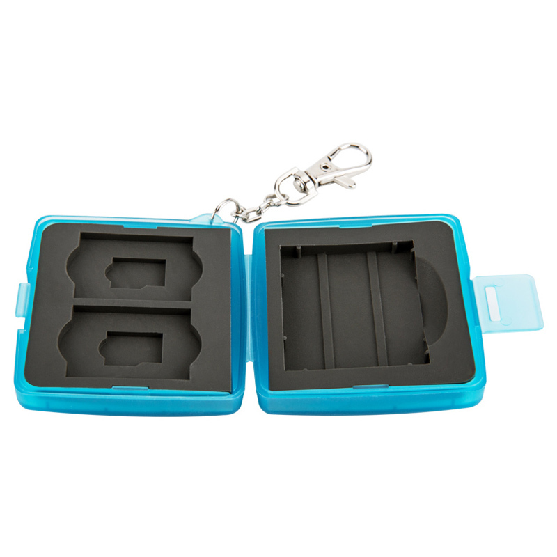 JJC Small Compact Memory Card Case For 1 CF + 2 SD SDHC SDXC + 2 TF MSD Micro SD