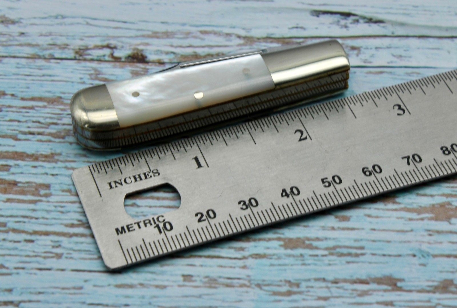 1982-1994 Fightn' Rooster Frank Buster 2.5" Pearl Trapper