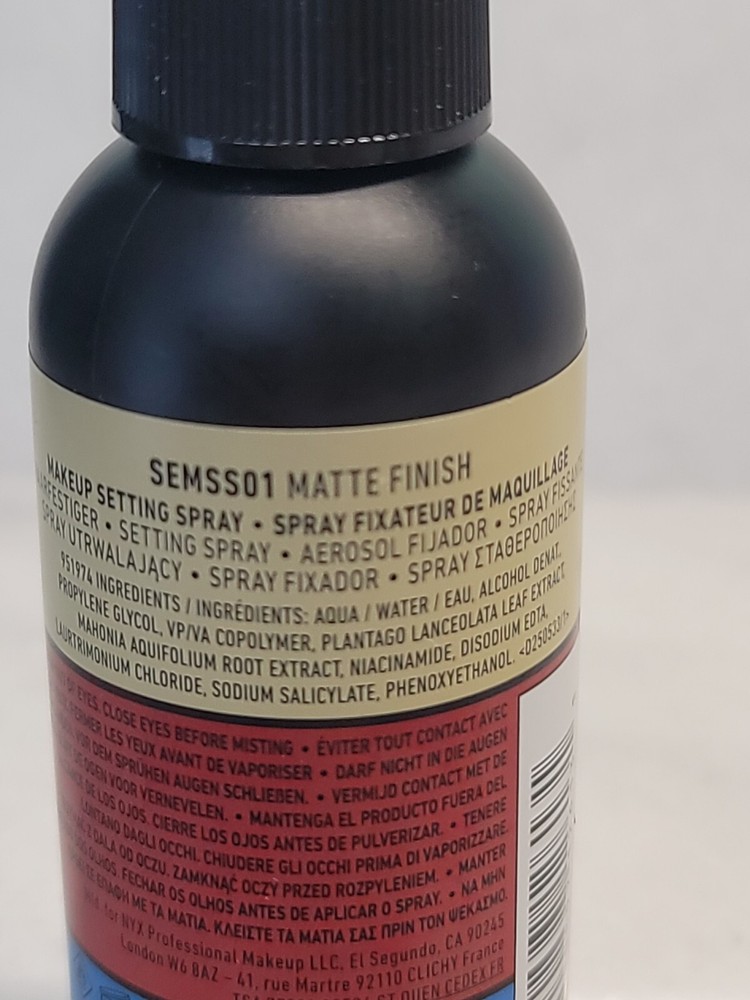 NYX Professional Makeup Always On Top Matte Setting Spritz, SEMSS01