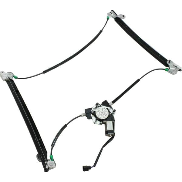 Front, Driver Side Power Window Regulator, With Motor For 01-03 CARAVAN