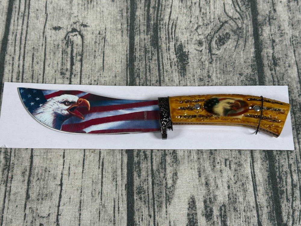 American Eagle Decorative Knife with Stand