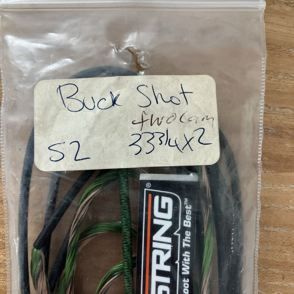 First String NEW Two Cam Set Buck Shot 33 3/4”
