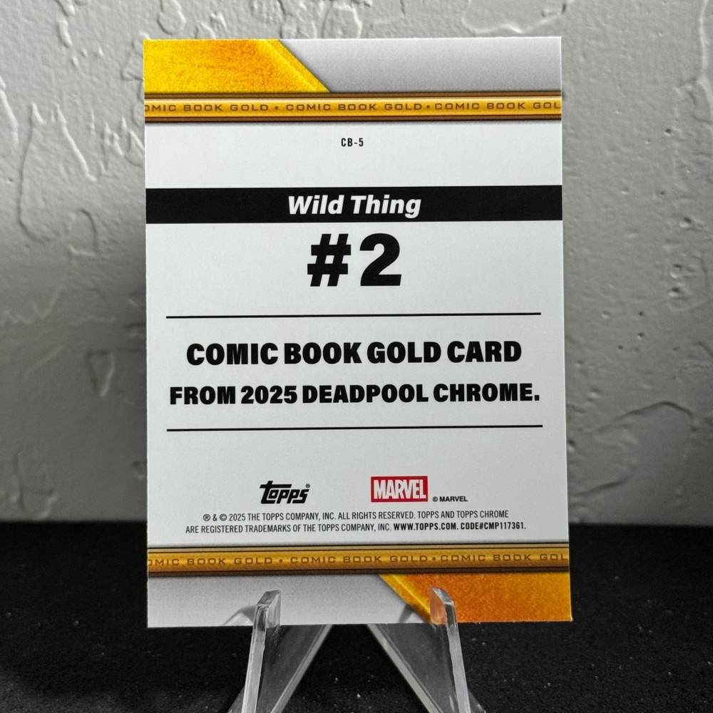 2025 Topps Chrome Deadpool Insert - COMPLETE YOUR SET - PYC