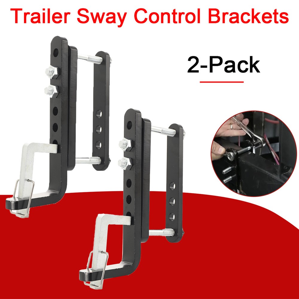 2x Trailer Sway Control Bracket for Equalizer Hitch-Weight Distribution System🔥
