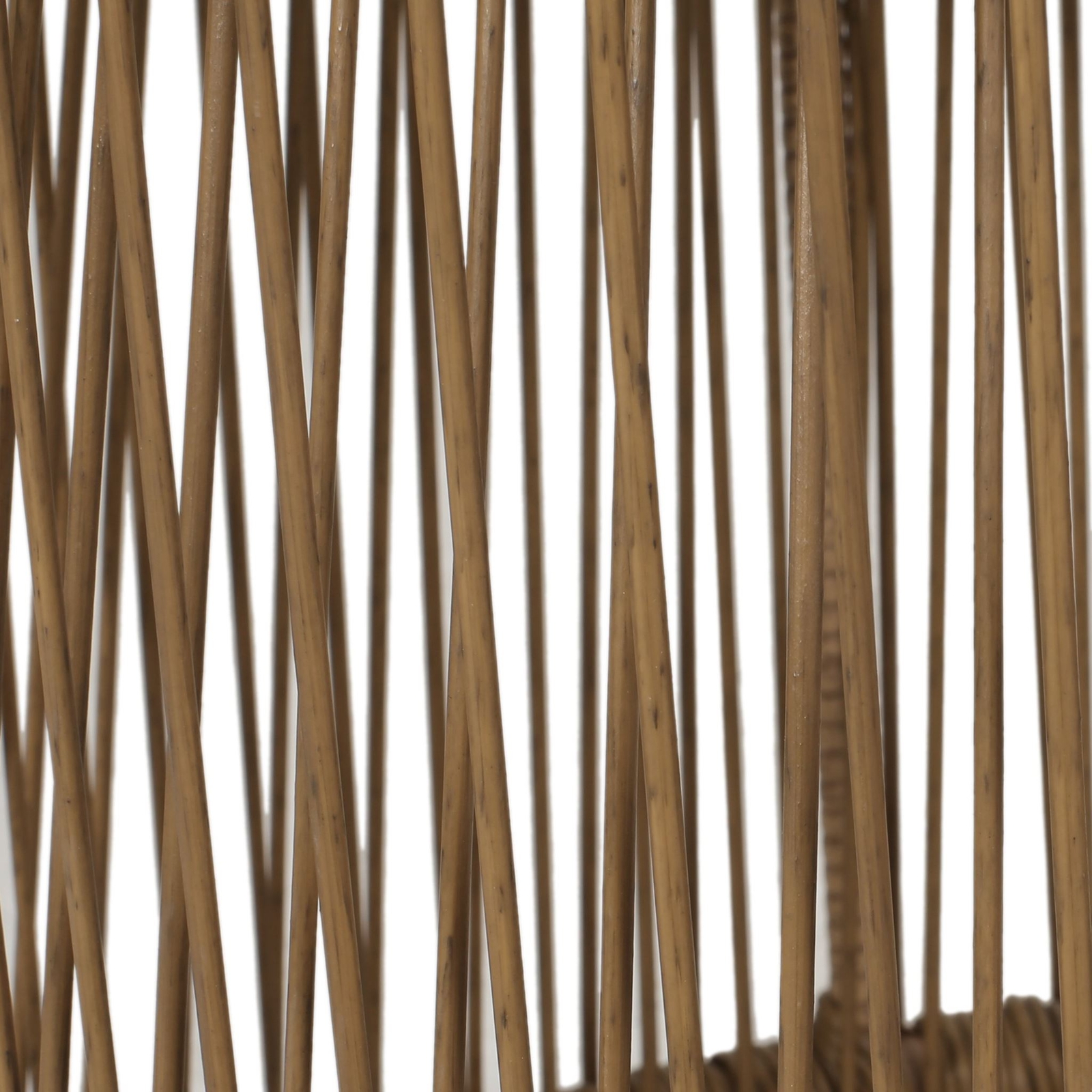 Eloam Outdoor Wicker 2 Seater Chat Set, Light Brown and Beige