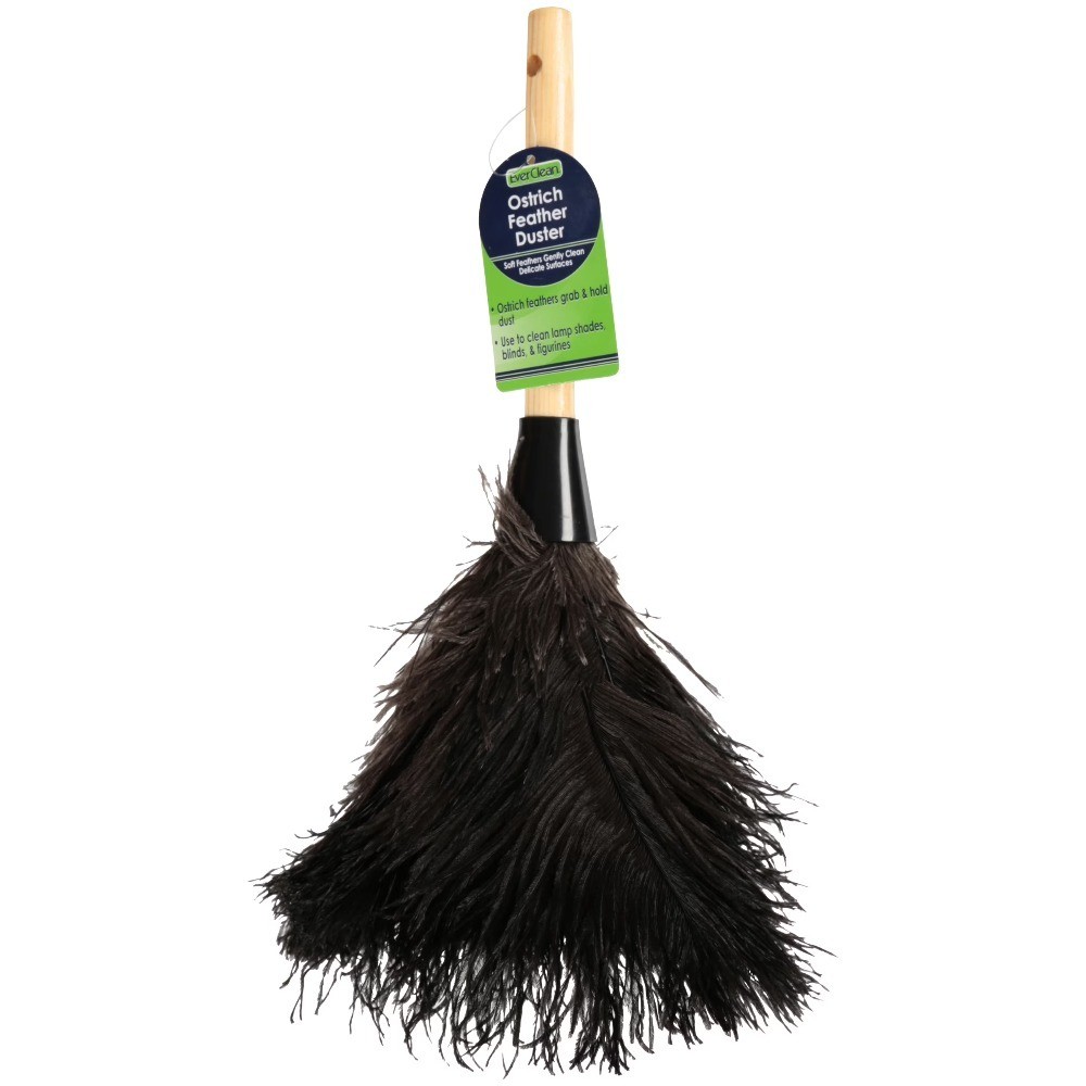 Extra Long Handle Ostrich Feather Duster for High Ceiling and Delicate Surface