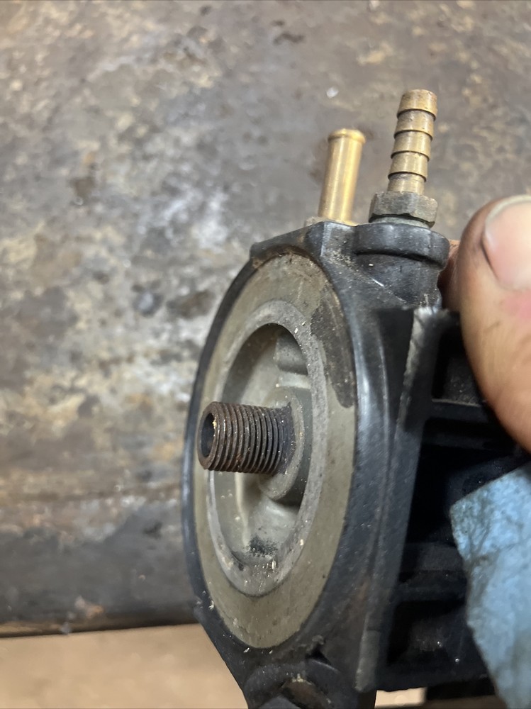 Mercruiser fuel filter bracket