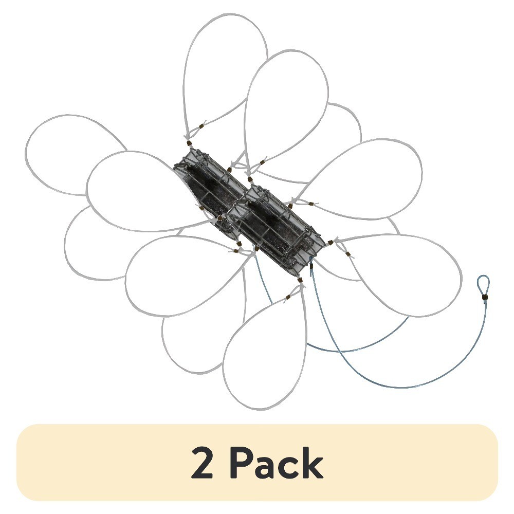 (2 pack) Weighted Crab Snare Trap