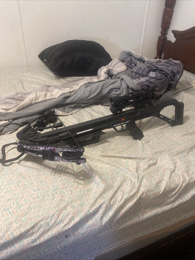 Killer Instinct Lethal 405 Scope Crossbow Package with 4x32 Crossbow Scope
