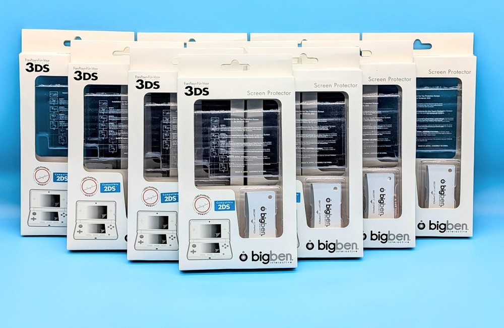 🔥 NEW Nintendo 3DS Screen Protector + LENS Protector - 2DS Compatible 🔥