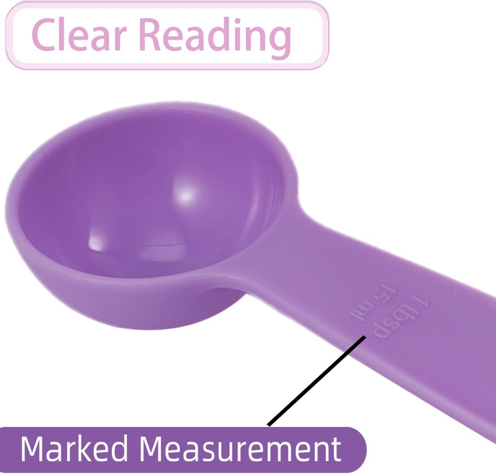 10PCS Measuring Cup & Spoon Set Stackable Nesting Cup Spoon Kitchen Baking Tools