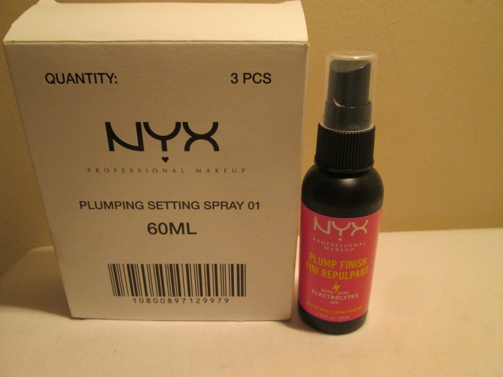 3 NYX Plumping Sprays - 2.03 oz. each