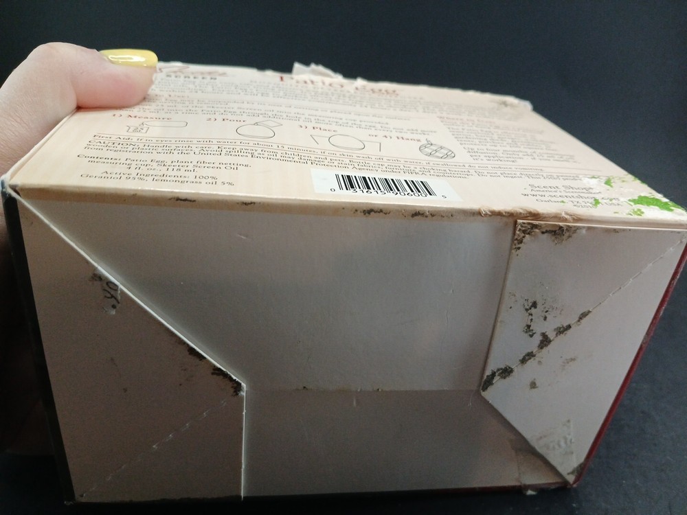 Skeeter Screen Patio Egg In Orginal Box