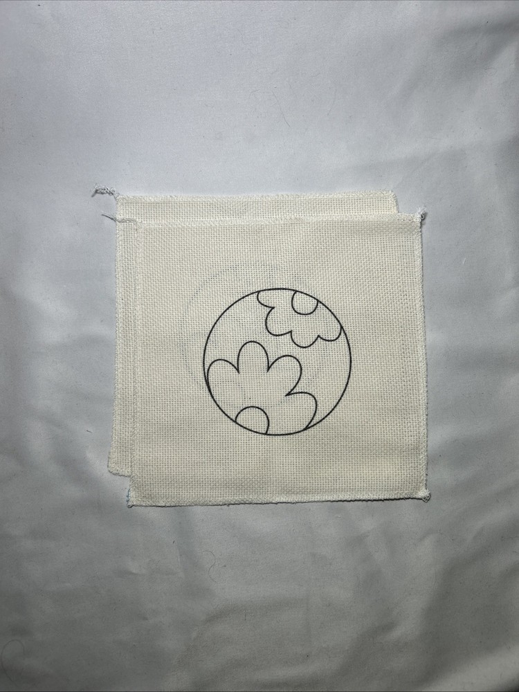 Daisy Punch Needle Kit for Beginners with Pattern, Simple Paint Yarn Coaster