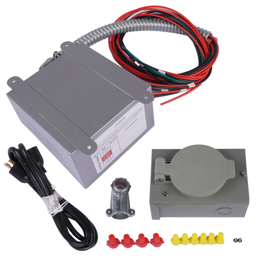 Generator Conversion Switch Kit 30Amp 6-circuit Pro/Tran 7500 Watts 250V AC