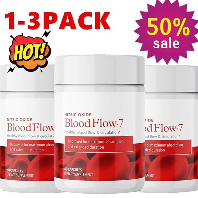 #1-3PACK Juvenon Bloodflow-7 Blood Circulation Supplement Nitric Oxide 60PCS US