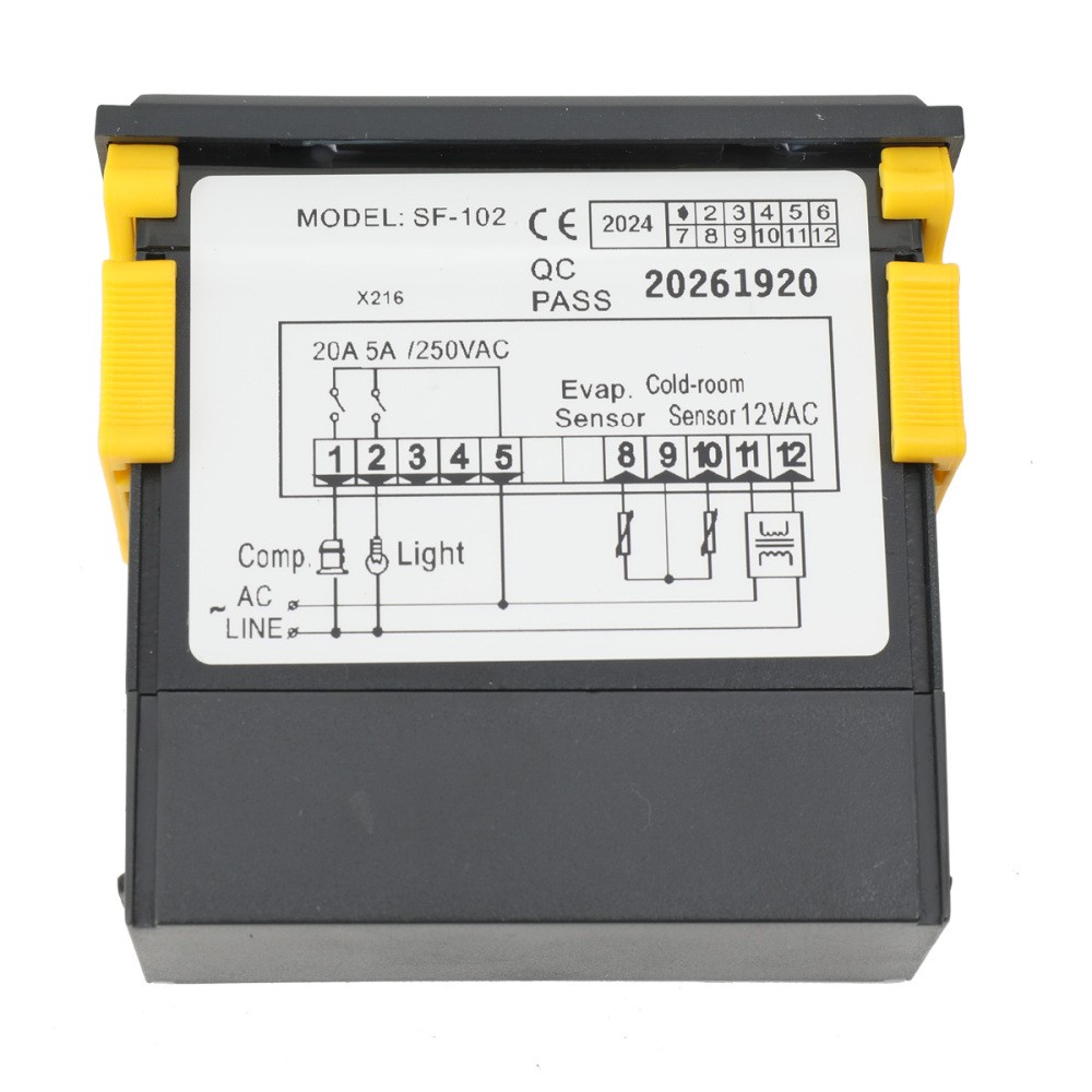 Electronic Temperature Controller SF-102 Digital Display Freezer Thermostat