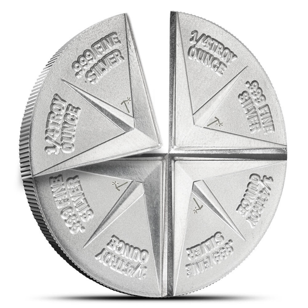 1 oz SilverTowne Divisible Silver Round (New)