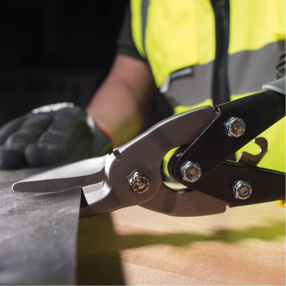 Right-Cut Aviation Snips with Wire Cutter