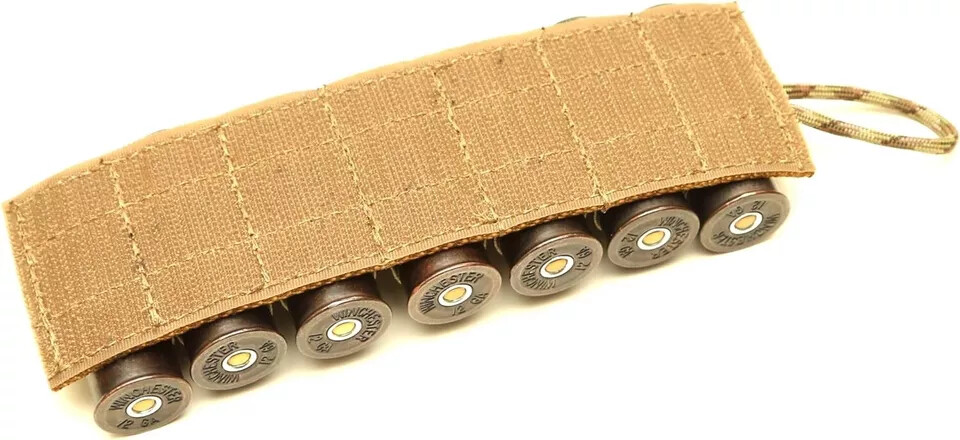 ESSTAC 7 Round Shotgun Placard Shell Card+ Duragrip Hook & Loop -ALL COLORS! NEW