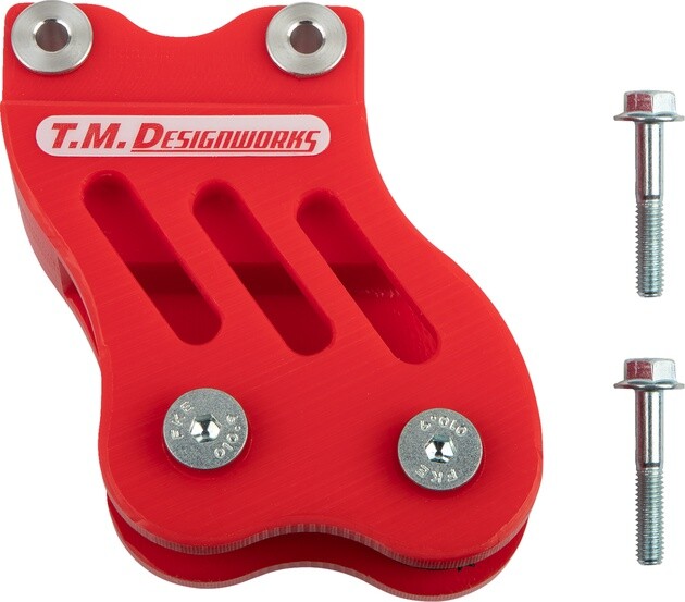 TM Designworks Rear Chain Guide Red for Honda TRX450R Sportrax 450R 2004-2014