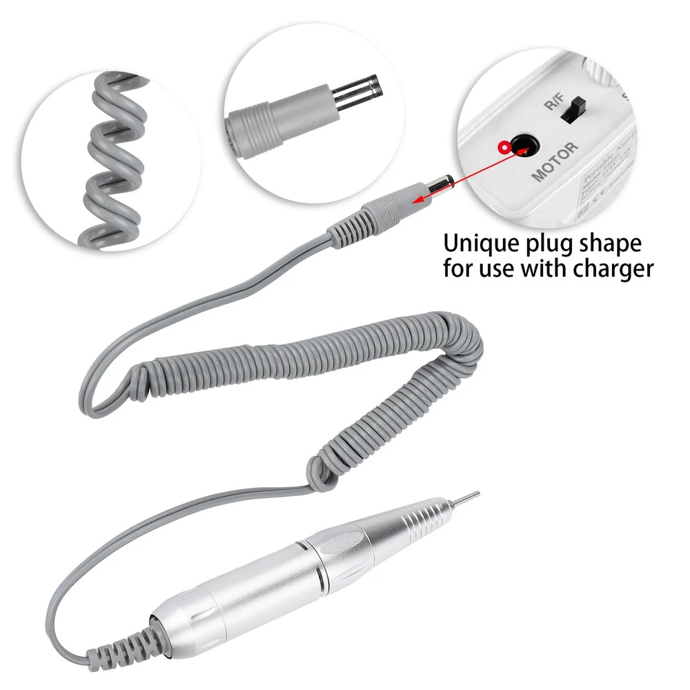 Nail Drill Replacement Handle Manicure Tool Replacement Handle for Electric Nail