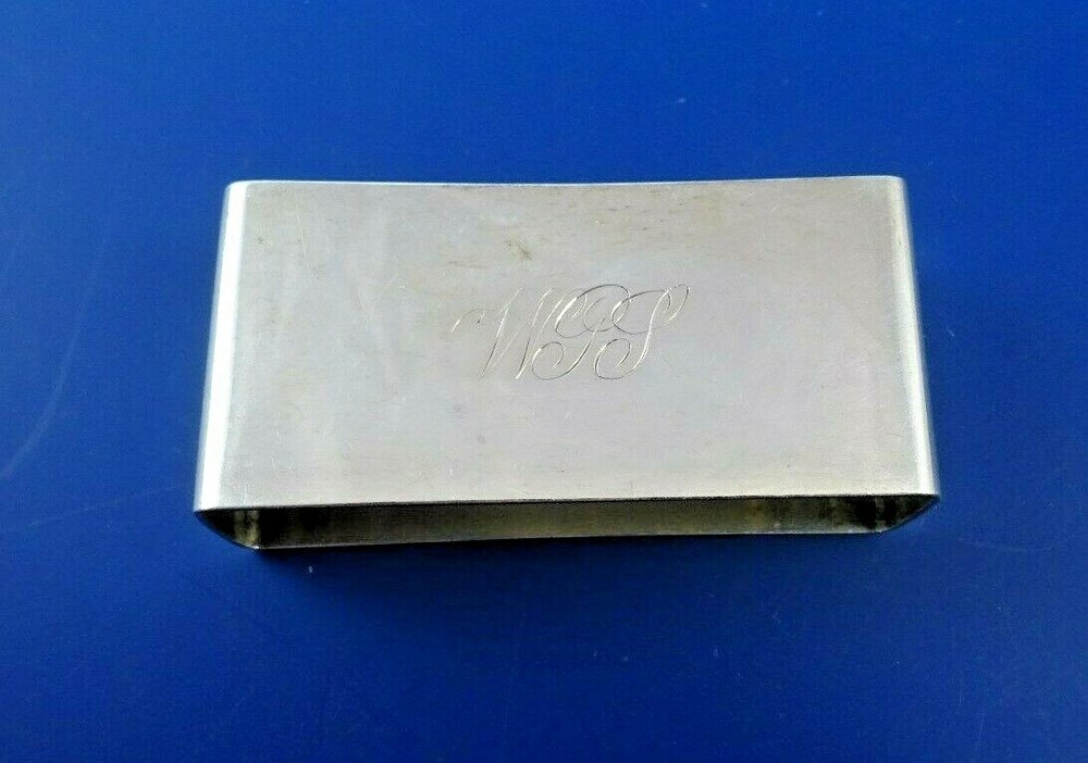 Sterling Silver Rectangular Napkin Ring by Towle (2944)