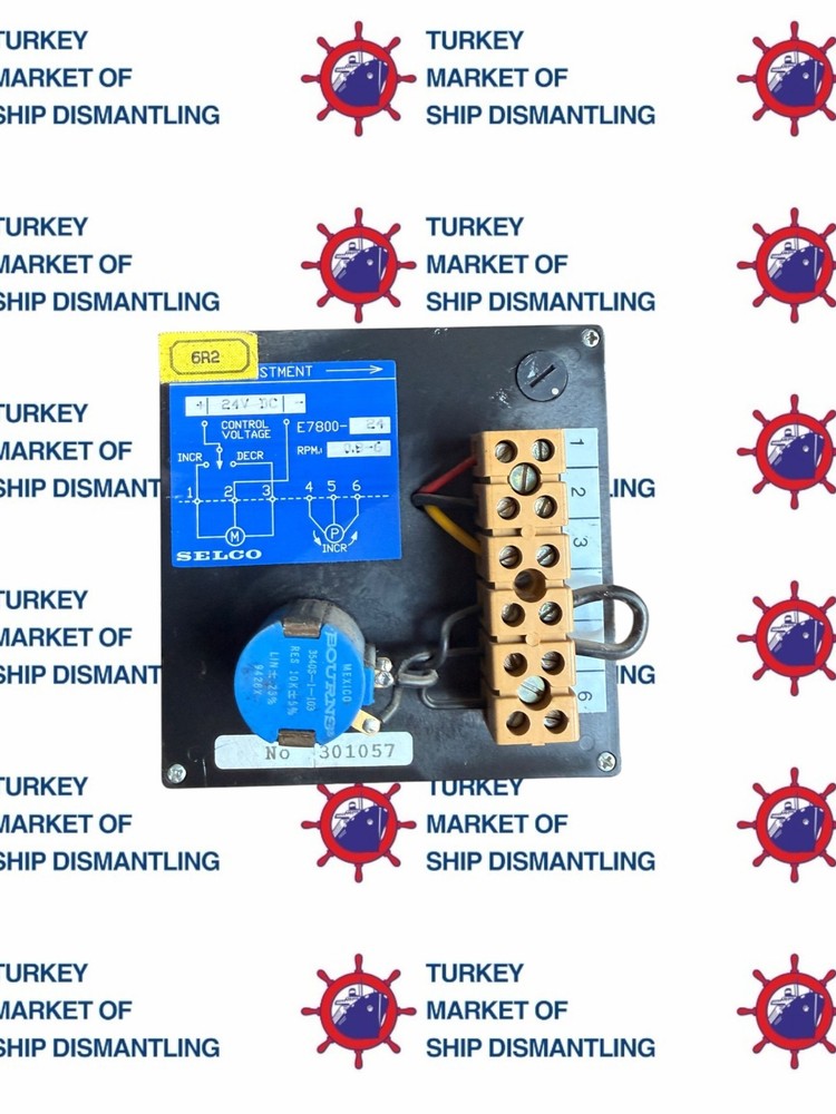 SELCO E7800-24 Motorized Potentiometer 24V DC RPM Controller