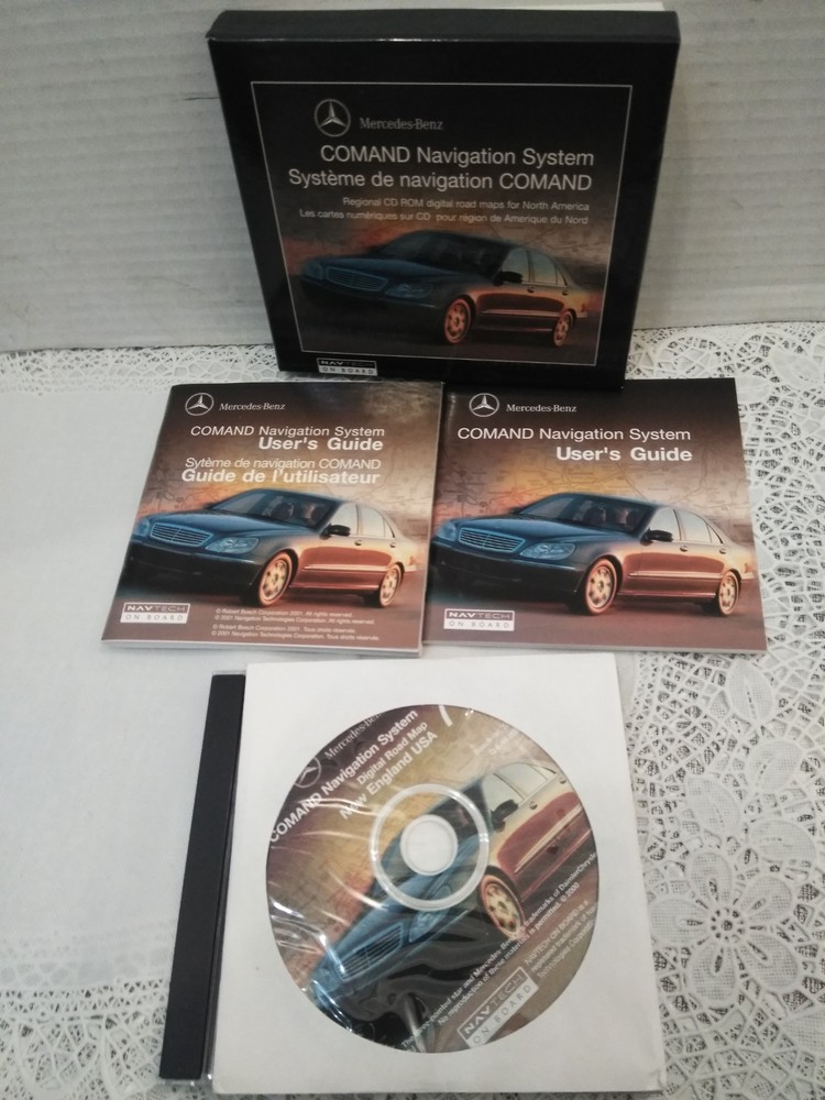 Y2K-2000 Mercedes-Benz Comand Navigation System CD ROM Map 7