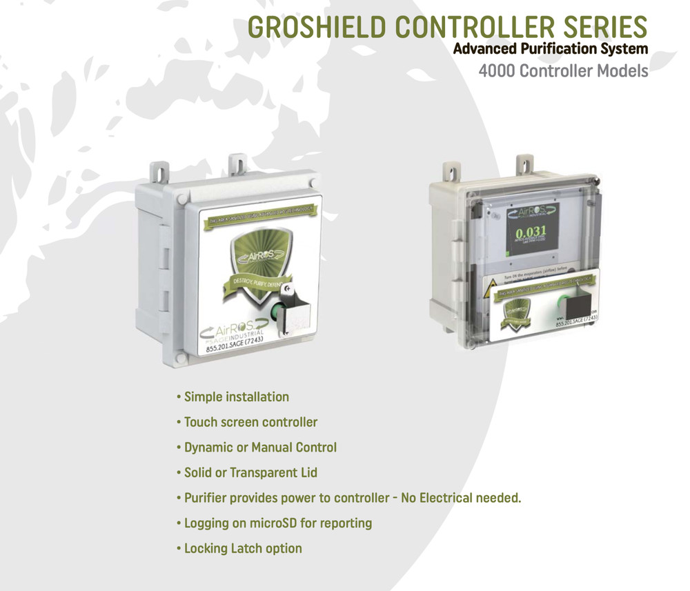 AirROS 4050 Purifier System + Two Controllers (4000CI + 4000CSI)