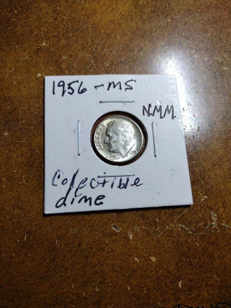 1956 No Mint Mark Collectable Dime