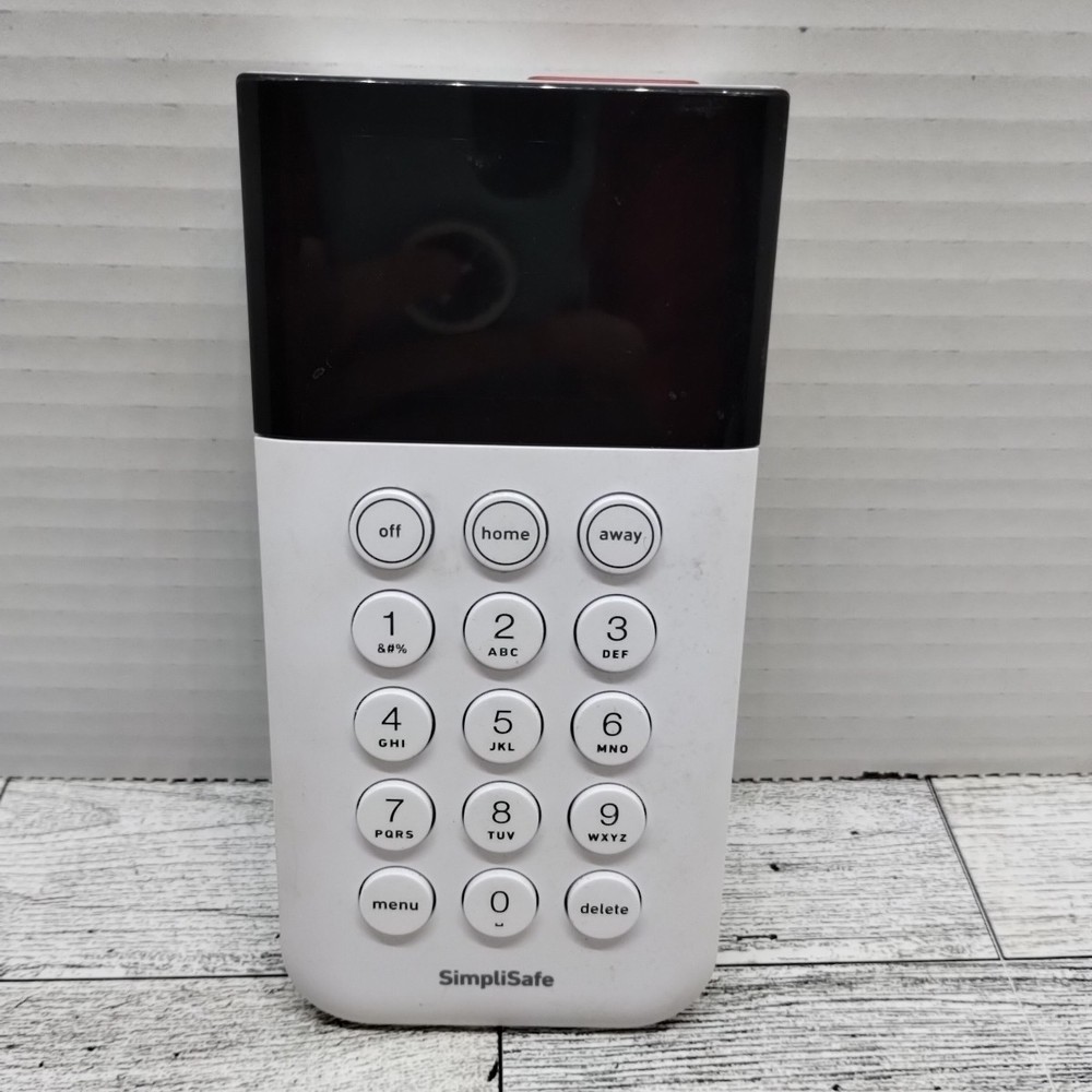 Simplisafe SSKP3W SSKP3 Additional Replacement Keypad White - Parts Only