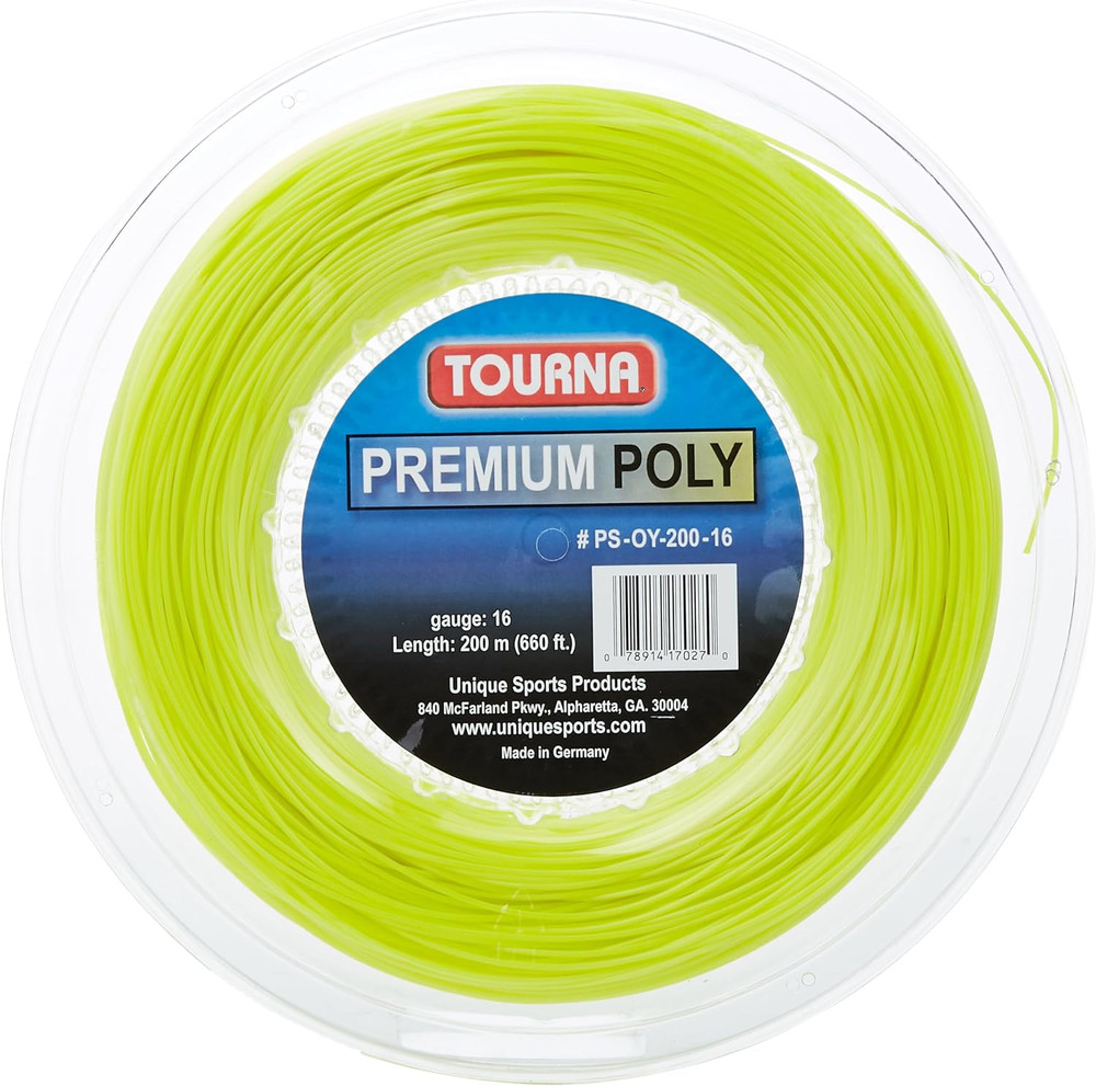 Premium Poly Durable Tennis String