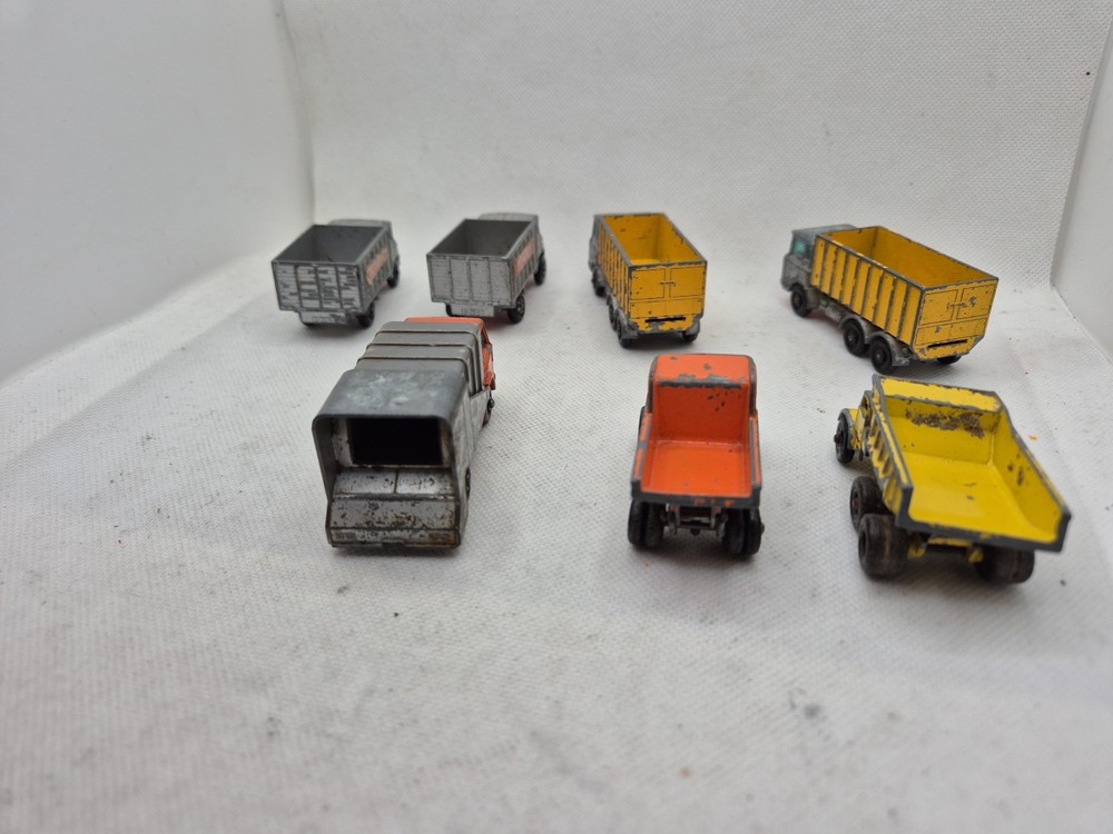 matchbox lesney bundle Construction Vehicles X7 Vintage