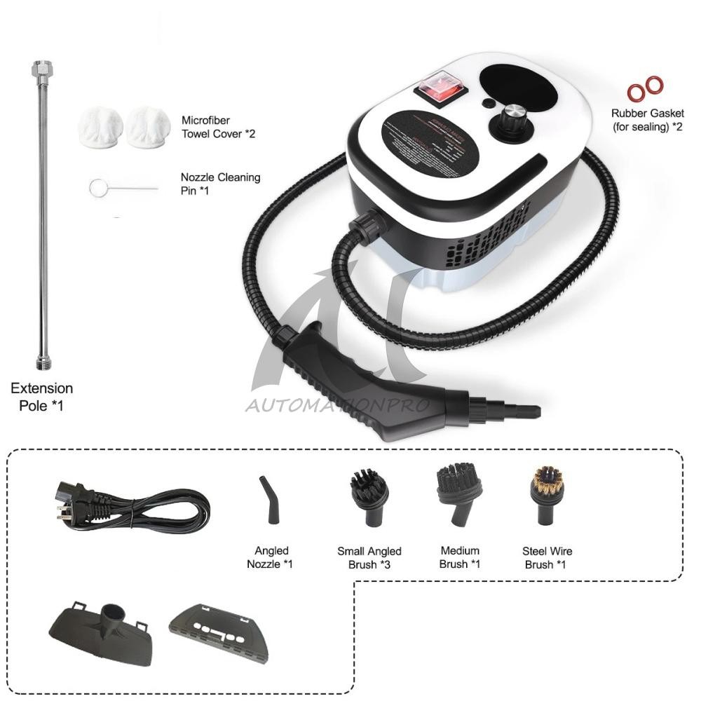 Handheld High Temp Steam Cleaner High Pressure Household Cleaning Machine 2500W