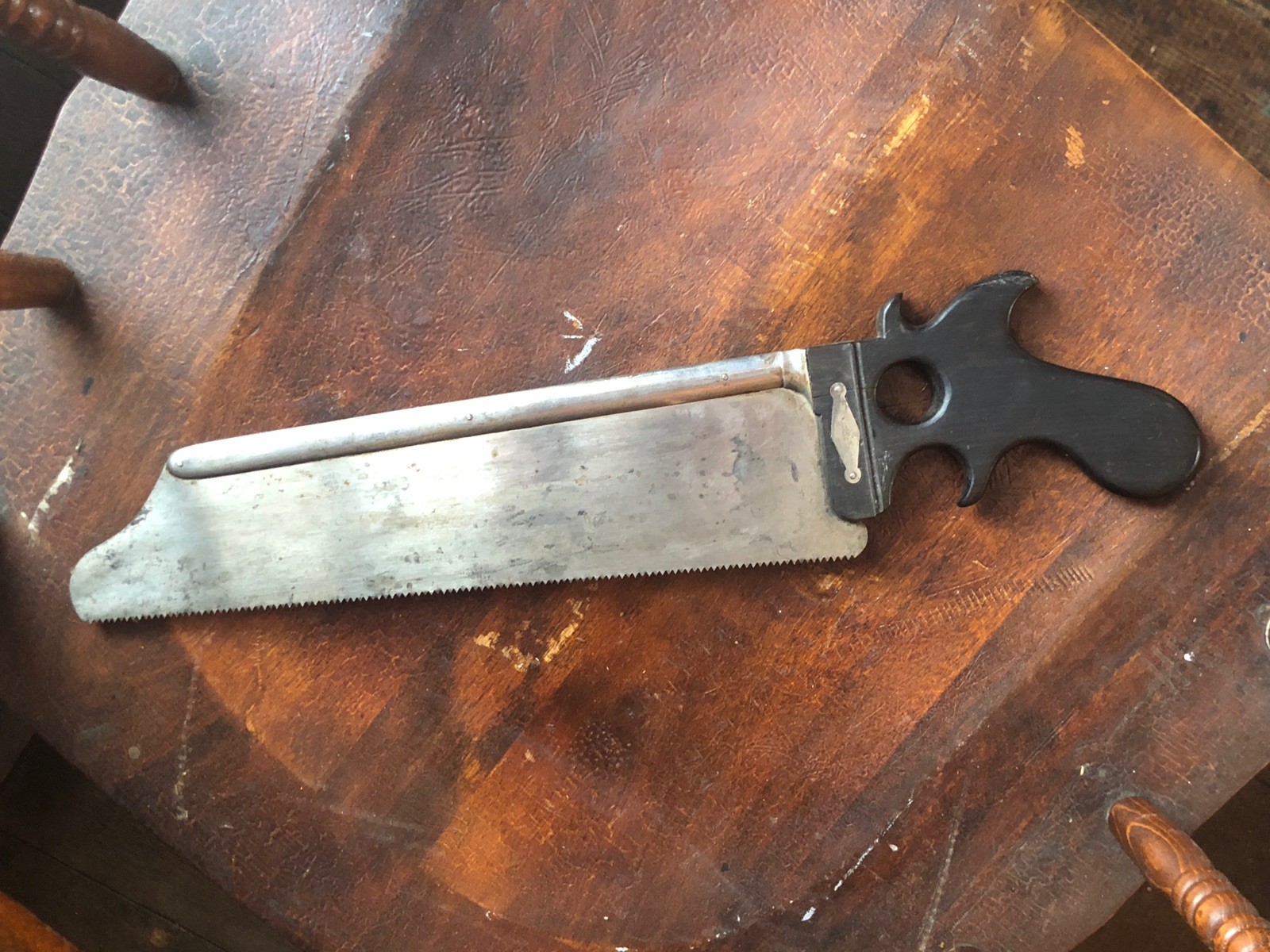 Early 1830s Tiemann Surgery Set - Pre Civil War Antique Bone Saw Amputation Kit