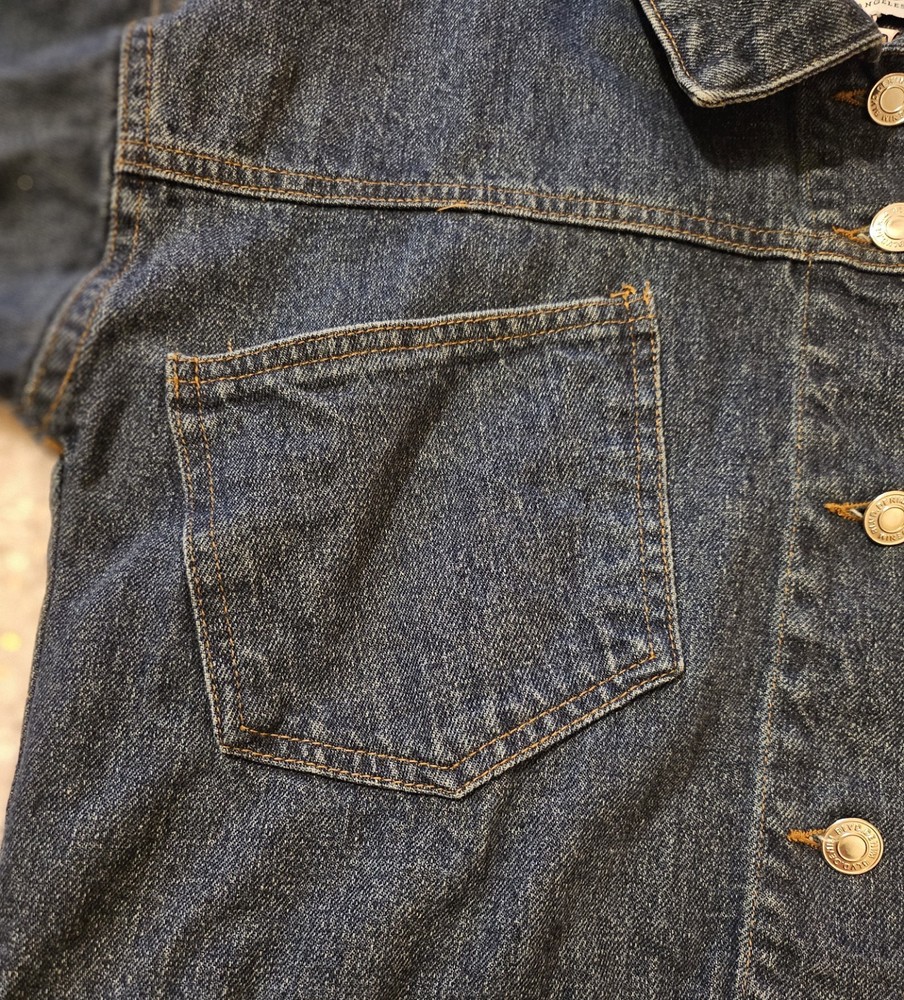 Denim Crop Womens Jacket Size M