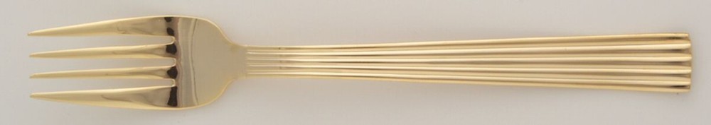 Wallace Silver Gold Ionic  Salad Fork 6677602