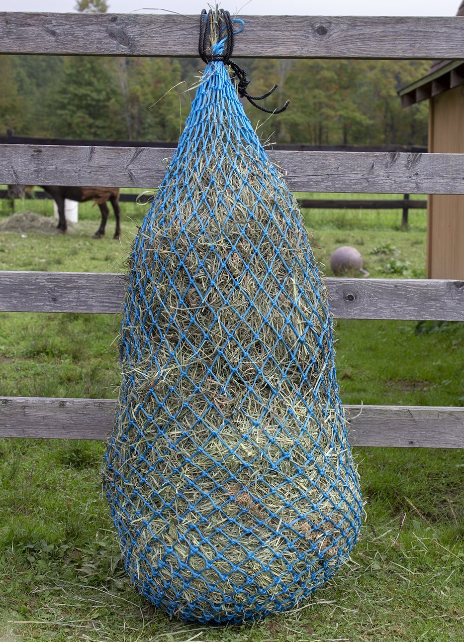 Derby Originals 56” Ultra Slow Feed Hanging Hay Net for Horses