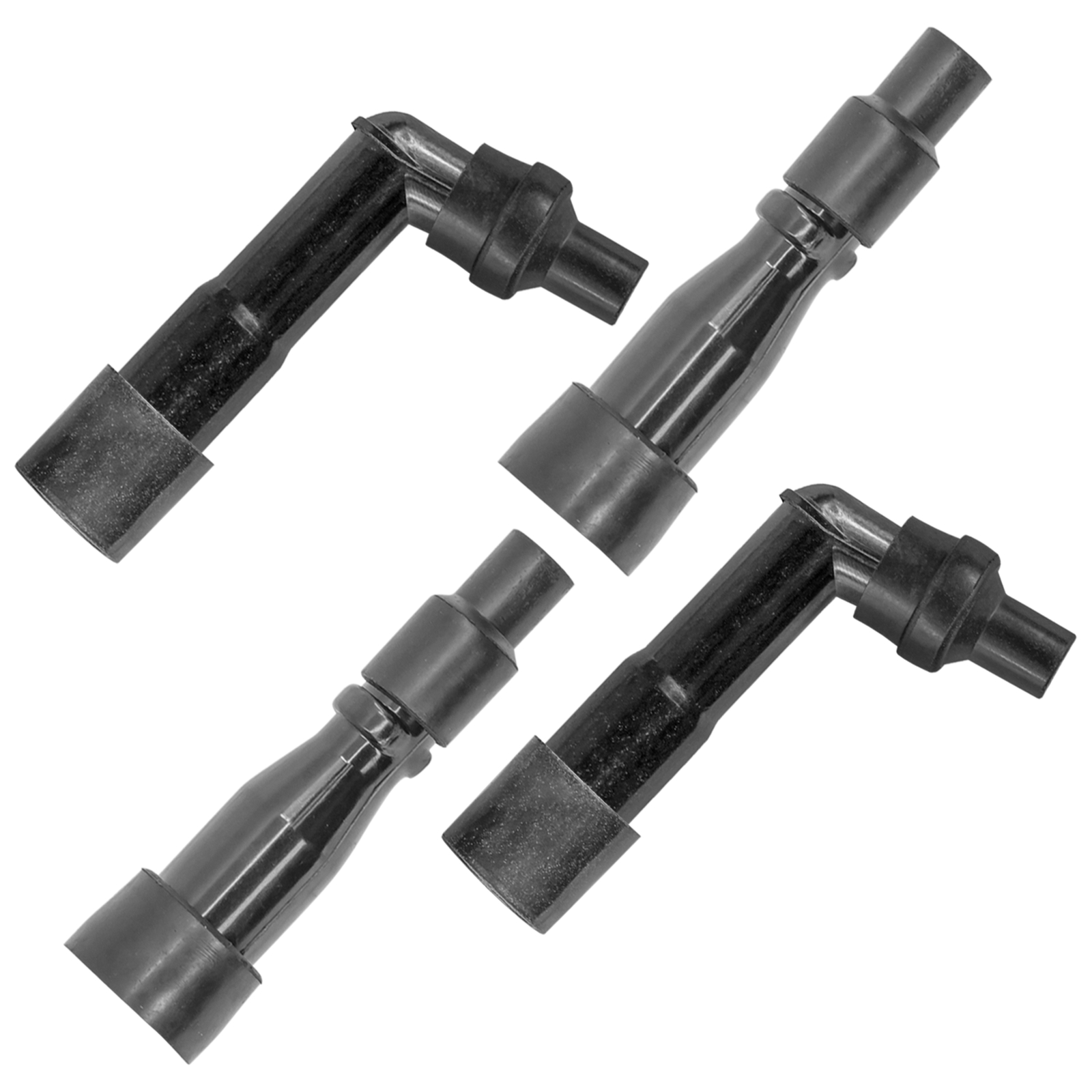 Caltric Spark Plug Boot Caps For Honda 750 CB750C 900 CB900C Custom 1980-1982