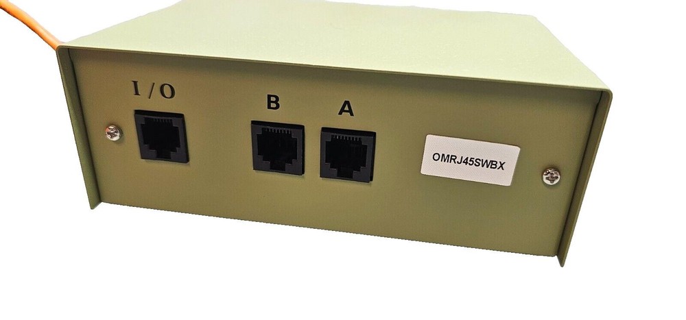 RJ11 Data Transfer Switch A/B Box 2 POS Kit w/ Cables (Good for Printer Switch!)
