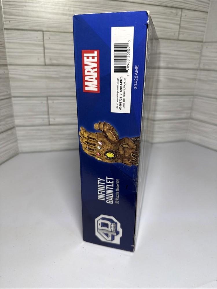 4D Build: Marvel Studios “Infinity Gauntlet” Spin Master Puzzle Model Kit, NEW!