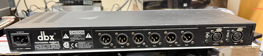 dbx DriveRack PA Complete Equalization and Loudspeaker Control System; Tested