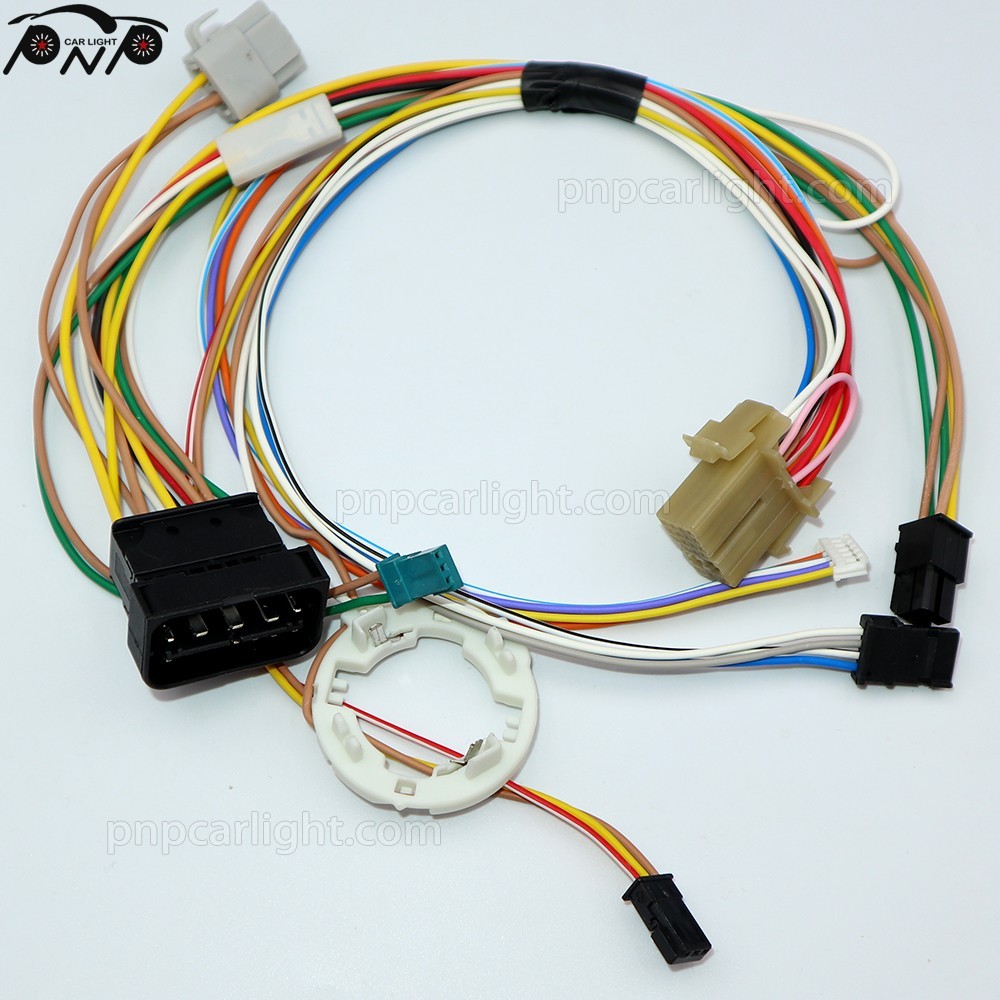 Pair for BMW 3' E92 E93 2006-2010 AFS Adaptive Xenon Headlight Harness ECE