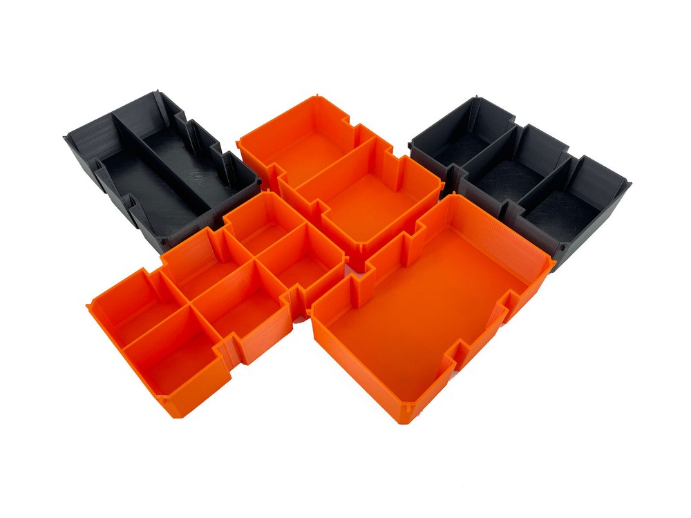 Ridgid Pro Gear Organizer Compatible Large Nesting Insert Bin Cup BPS