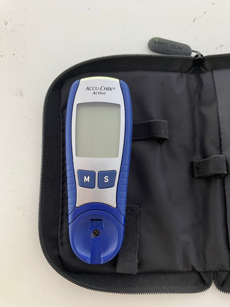 Roche Active Blood Glucose Meter Monitor Glucometer With Coding Chip