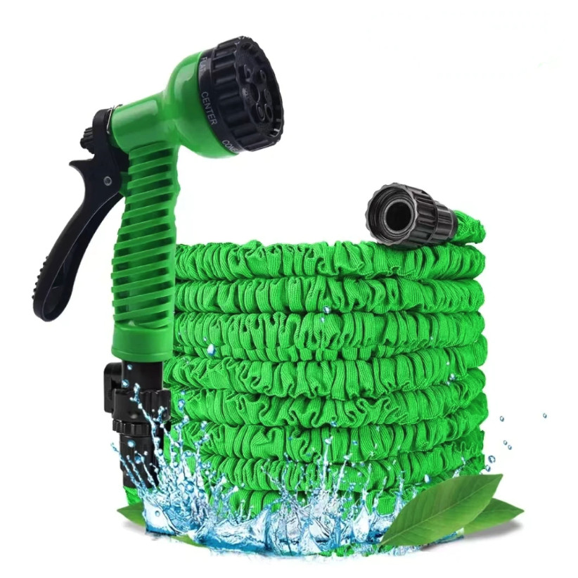 new Expanding Expandable Flexible Garden Water Hose w Spray Nozzle 50, 75, 100FT