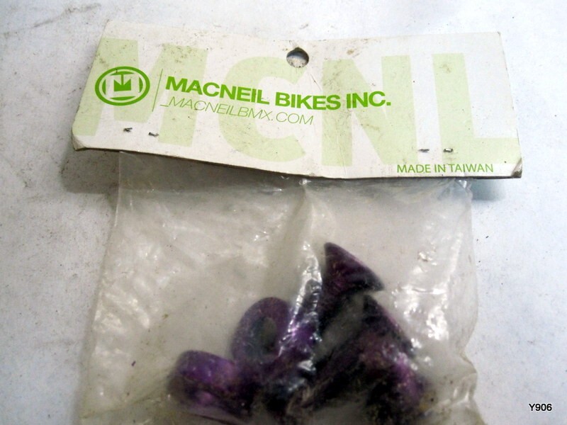 Macneil flush mount crank bolt kit Purple